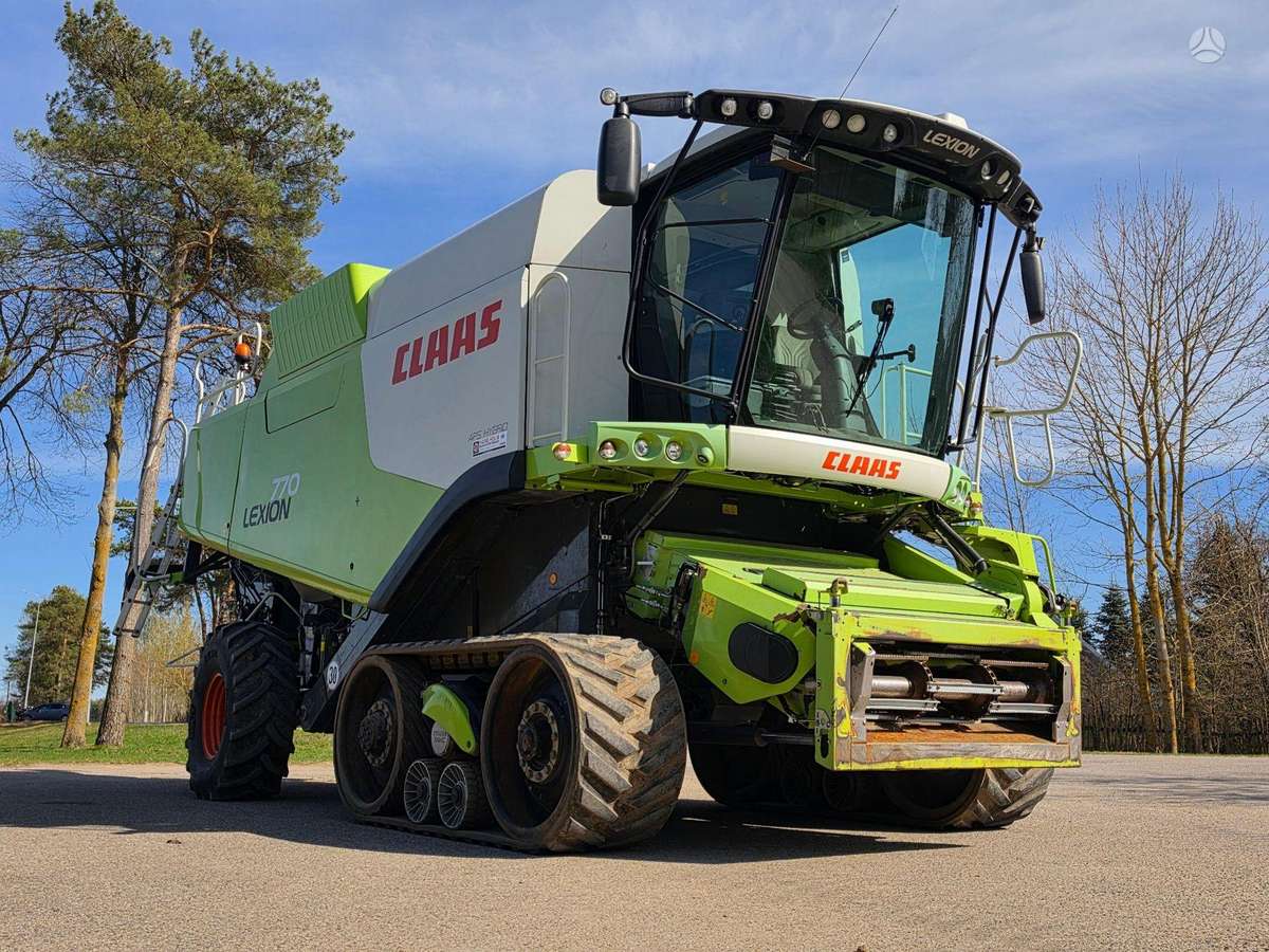 Claas Lexion 770TT, kombainai