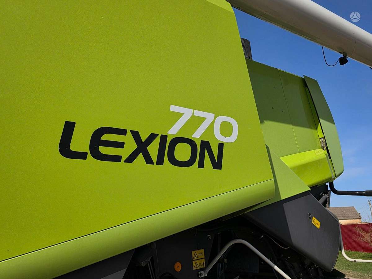 Claas Lexion 770TT, kombainai