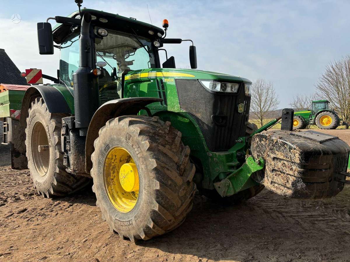 John Deere 7310R, traktoriai