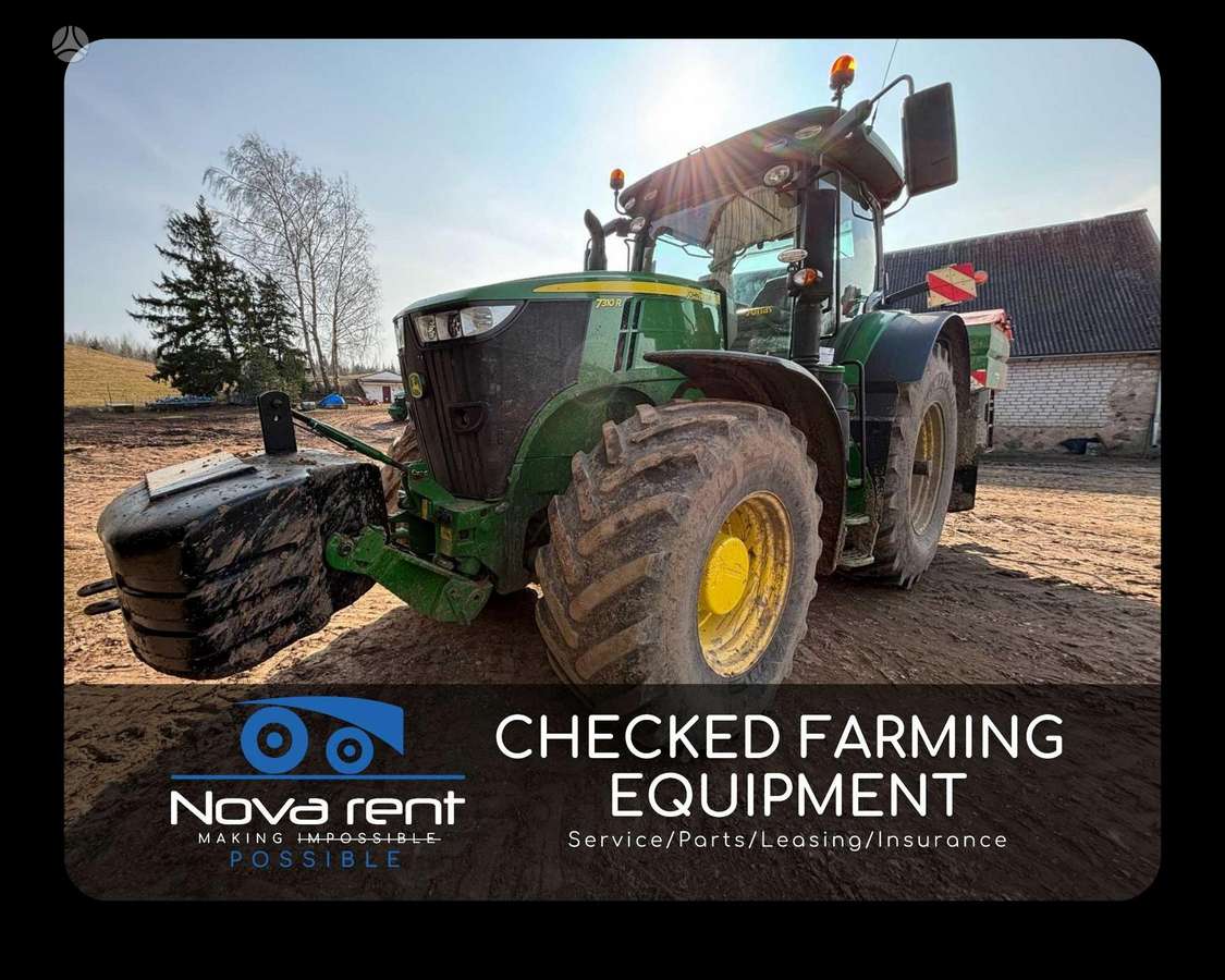 John Deere 7310R, tractors