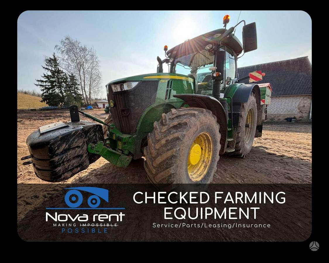 John Deere 7310R, тракторы