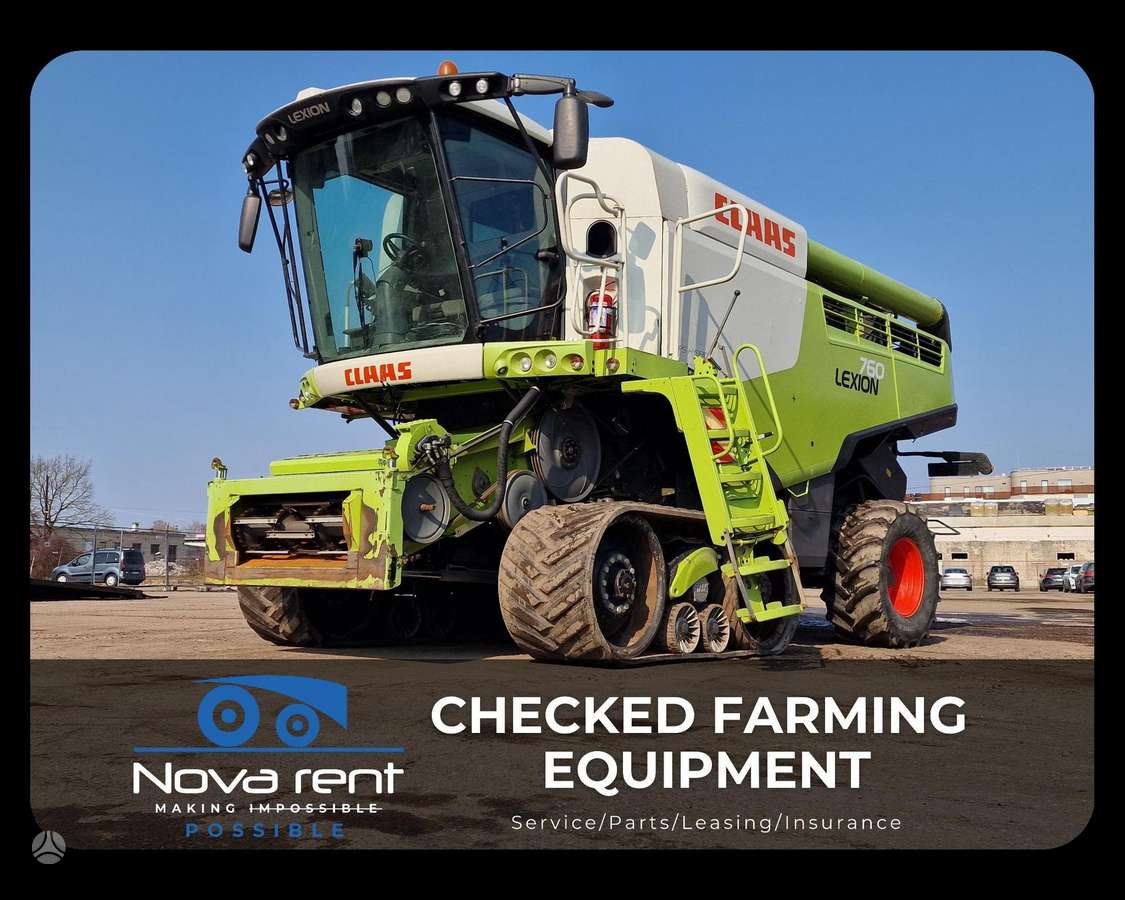 Claas Lexion 760TT, combine harvesters