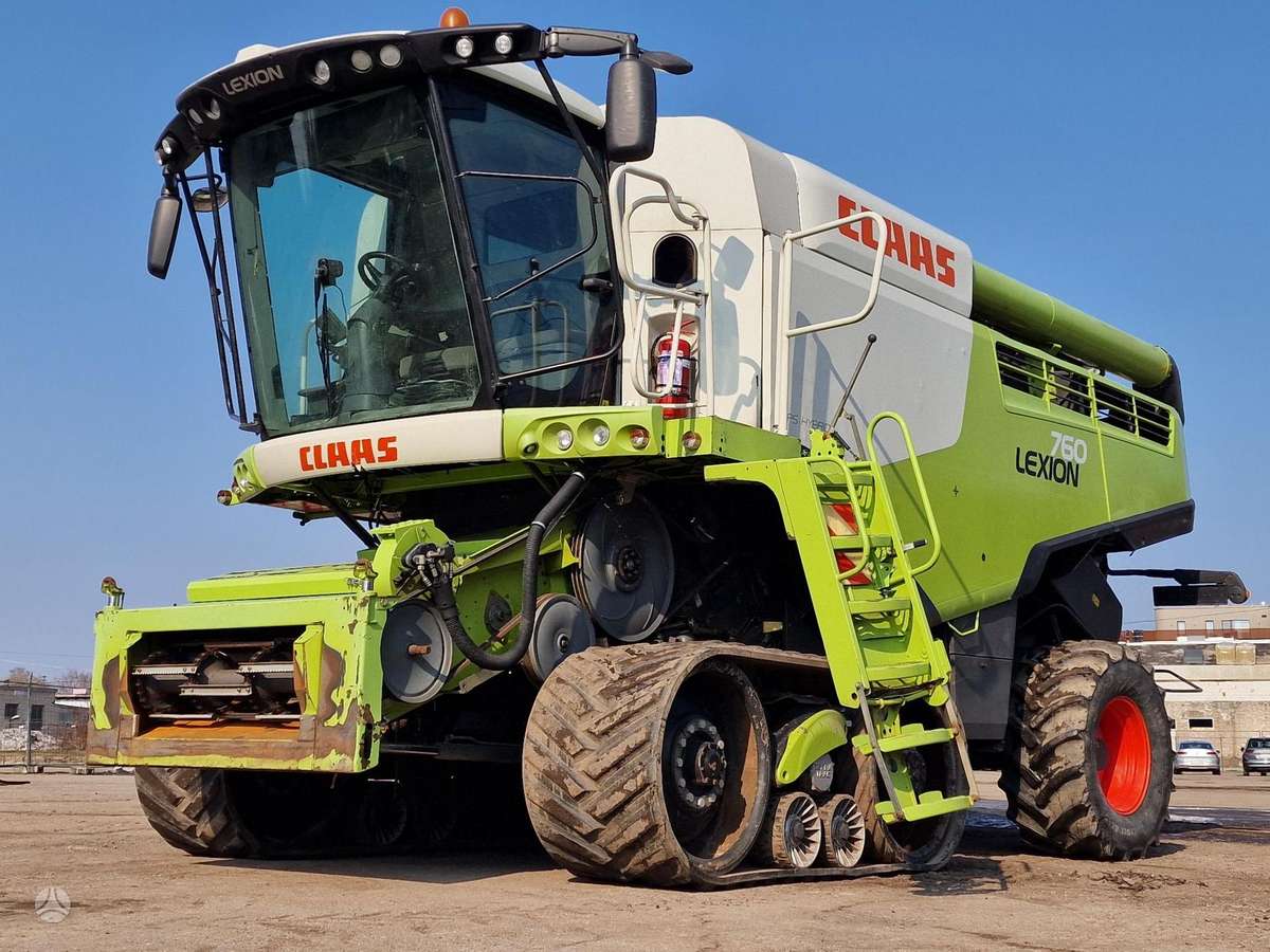 Claas Lexion 760TT, kombainai
