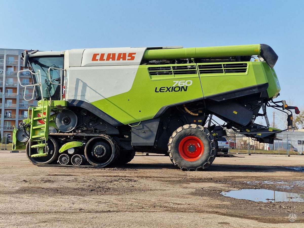 Claas Lexion 760TT, комбайны