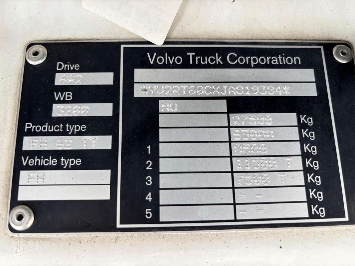 Volvo FH540, single sleeper