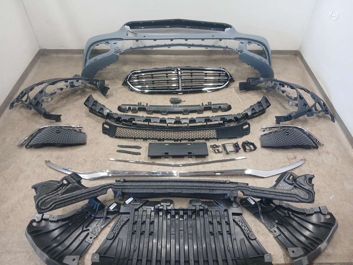 Mercedes-Benz E klasė bumpers, front grill