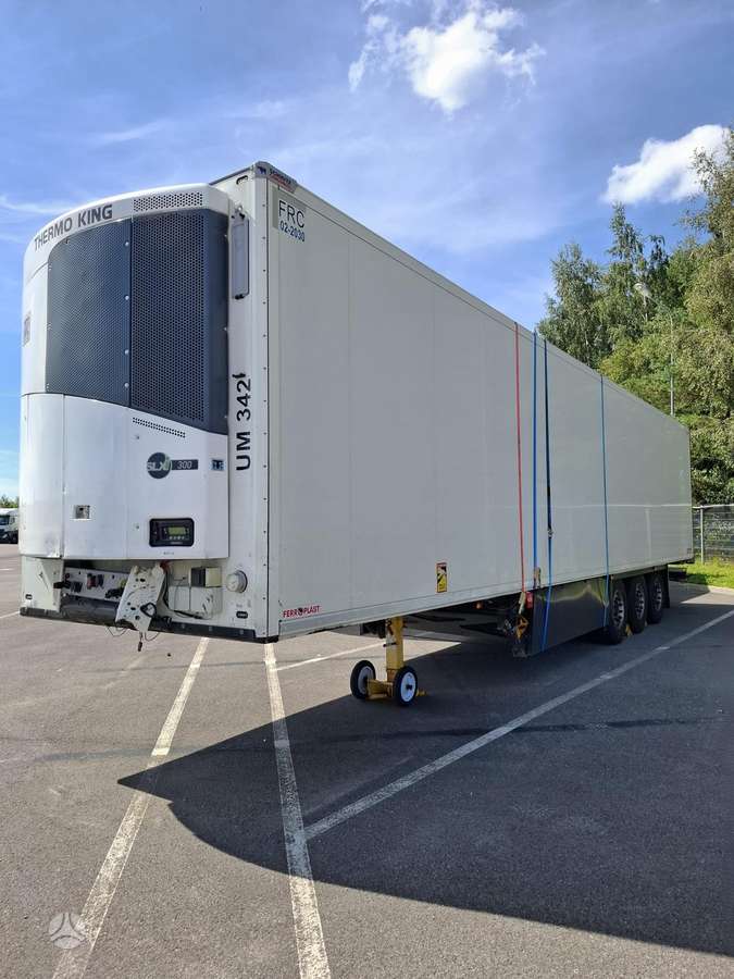 Schmitz SKO24, FP60, 7cm, Thermo King, DoubleDec, šaldytuvai