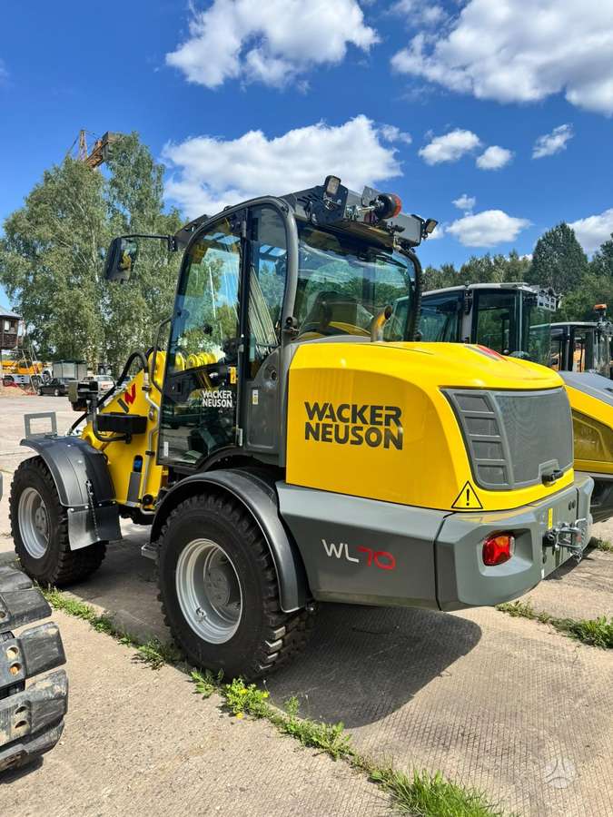 Wacker WL70, фронтальные погрузчики