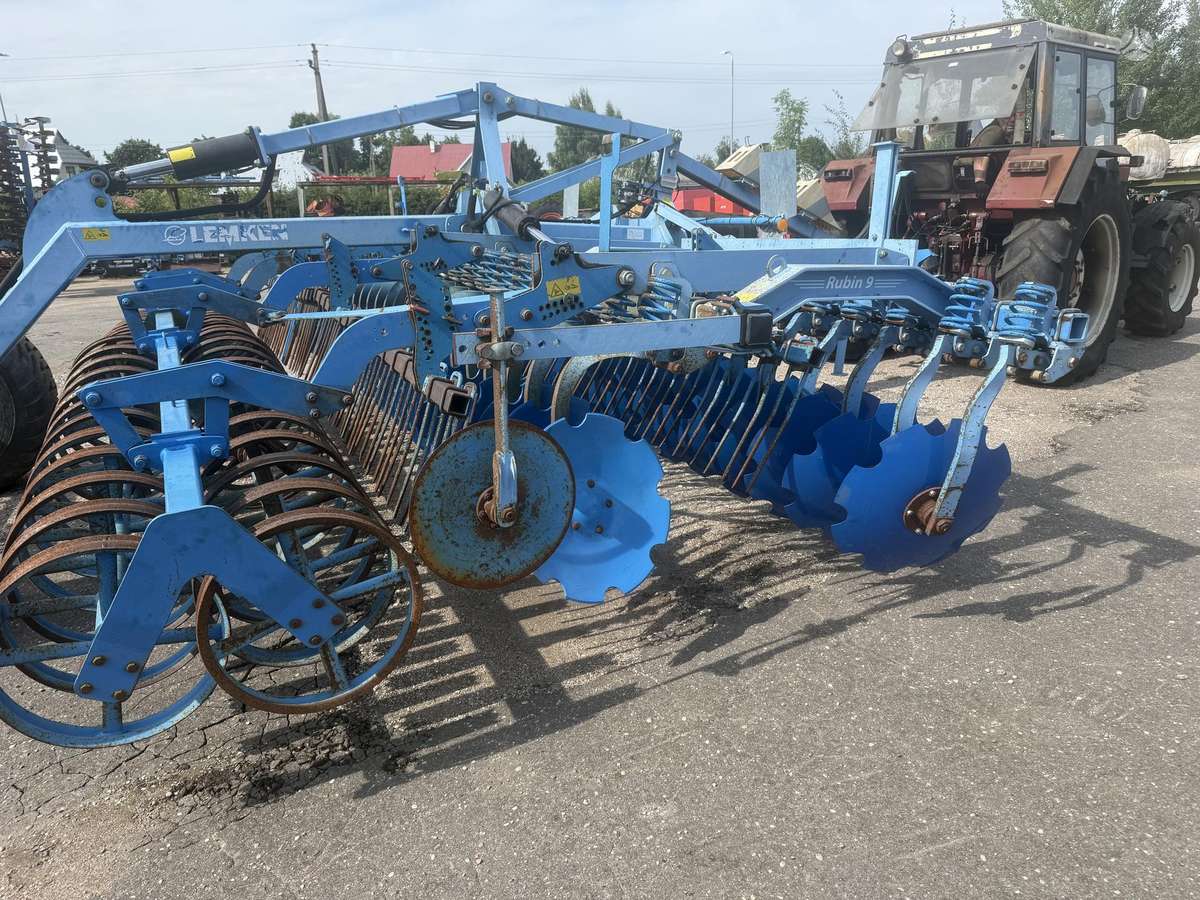 Lemken Rubin 9/600, scrapers, scrubbers