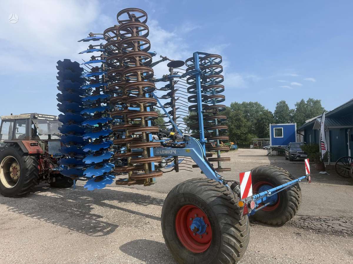 Lemken Rubin 9/600, scrapers, scrubbers