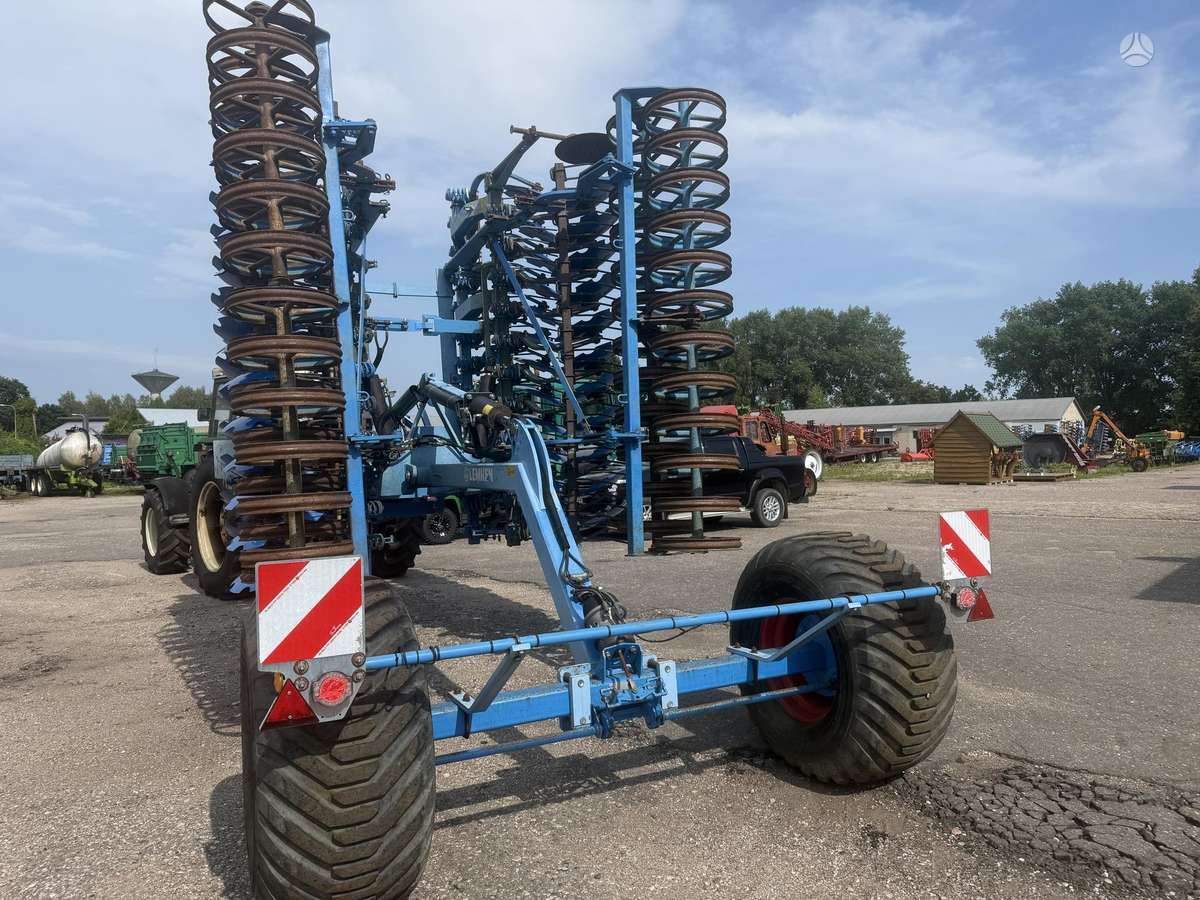 Lemken Rubin 9/600, scrapers, scrubbers