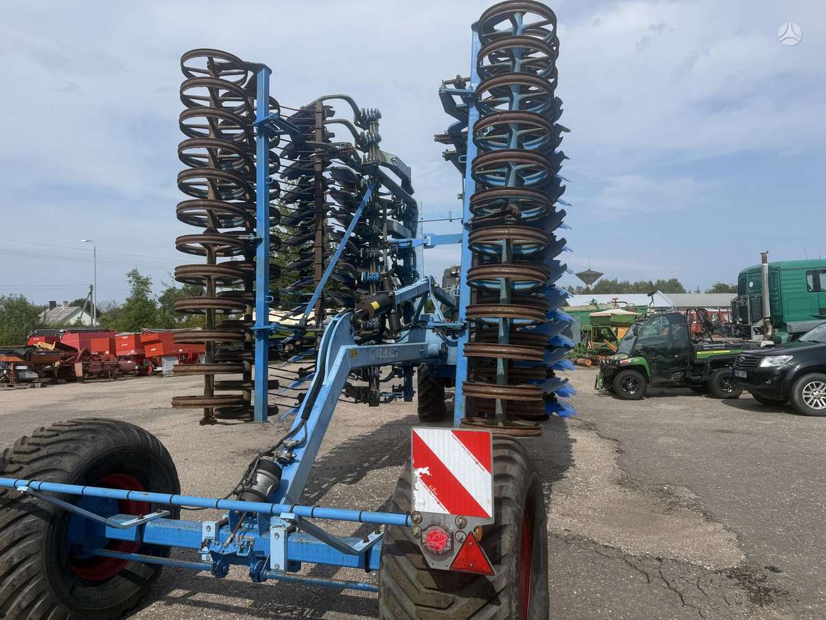 Lemken Rubin 9/600, scrapers, scrubbers