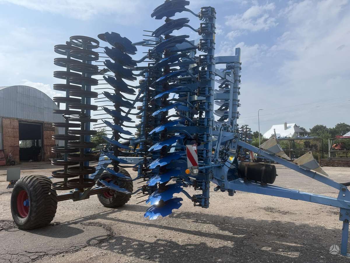 Lemken Rubin 9/600, scrapers, scrubbers