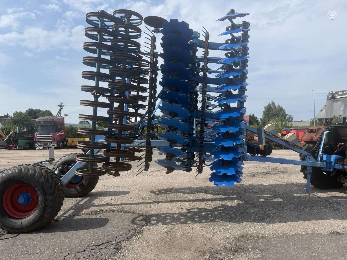 Lemken Rubin 9/600, scrapers, scrubbers