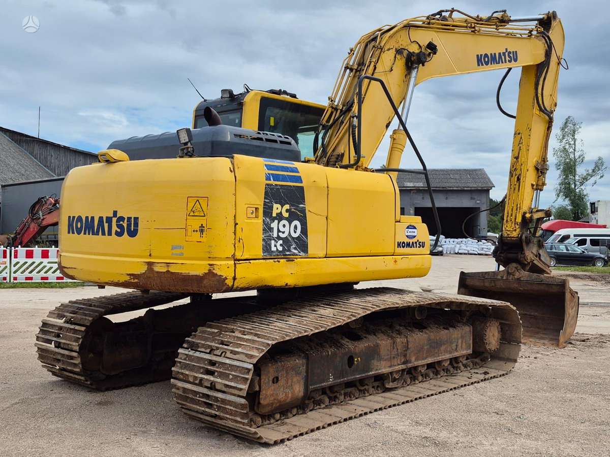 Komatsu PC190LC-8, ekskavatoriai
