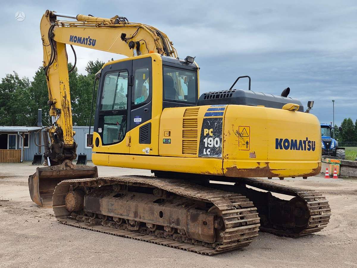 Komatsu PC190LC-8, ekskavatoriai