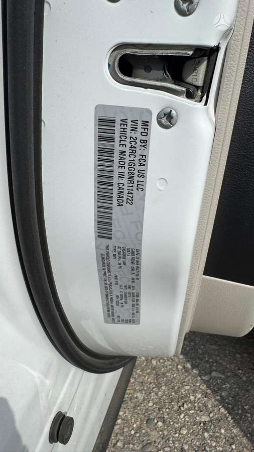 Chrysler Pacifica, 3.6 l., Минивэн