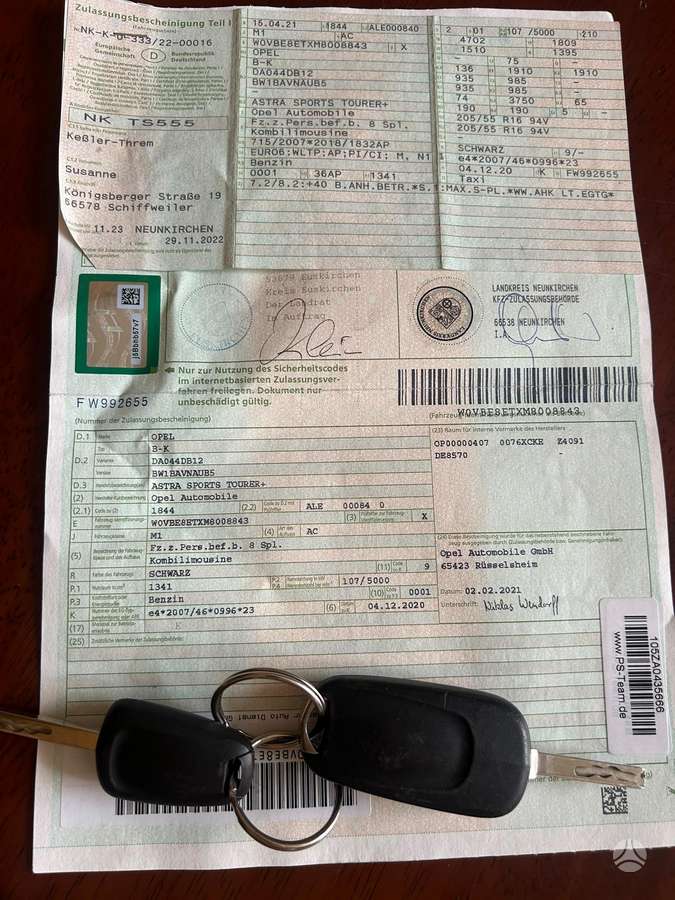 Opel Astra, 1.4 l., Универсал