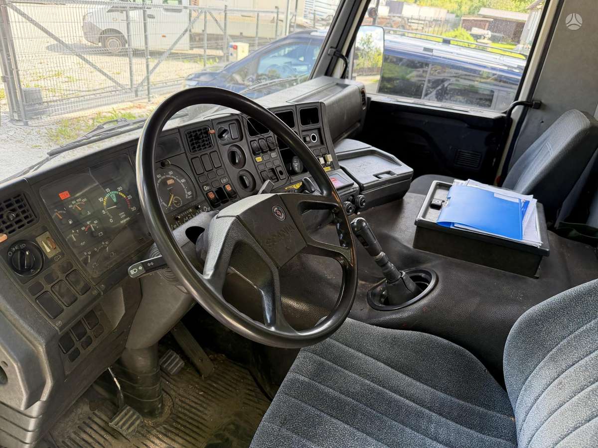 Scania 93 Dino 160 17m, с краном
