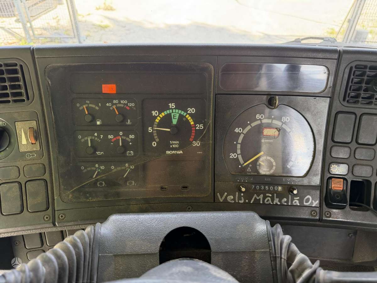 Scania 93 Dino 160 17m, с краном