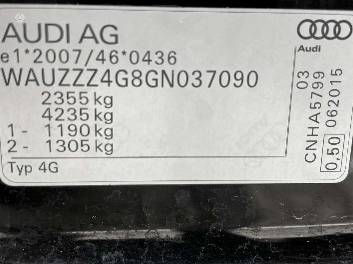 Audi A6, 2.0 l., Универсал