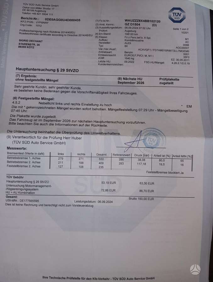 Audi A1, 1.4 l., hatchback