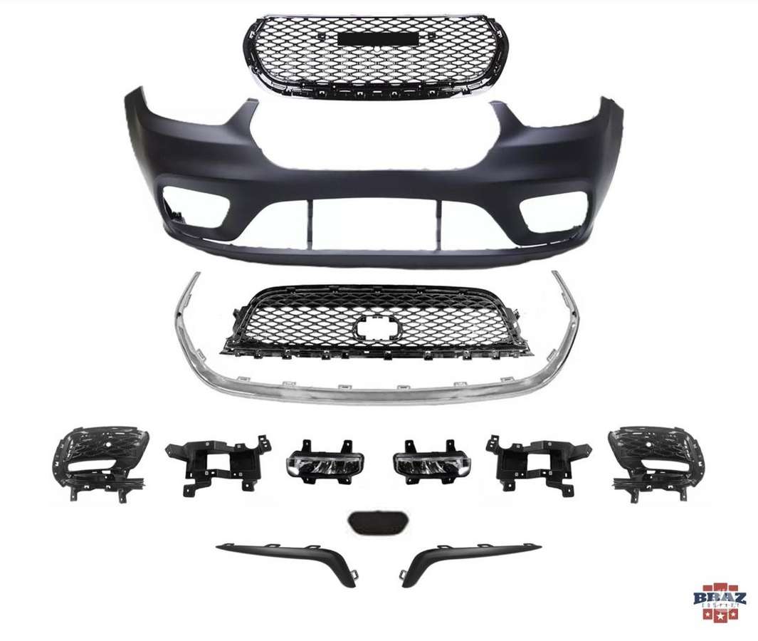 Chrysler Pacifica, 68505029AB, bumpers, lights