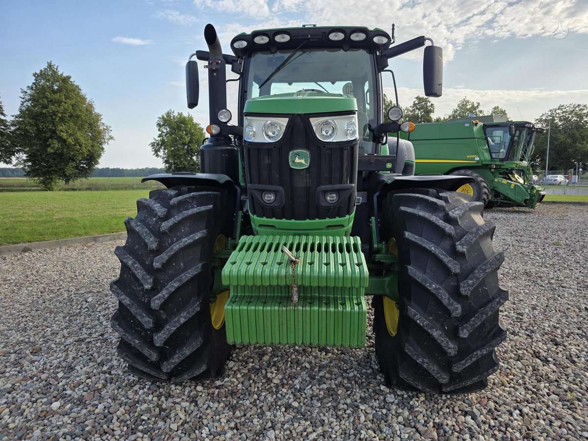 John Deere 6195R, тракторы