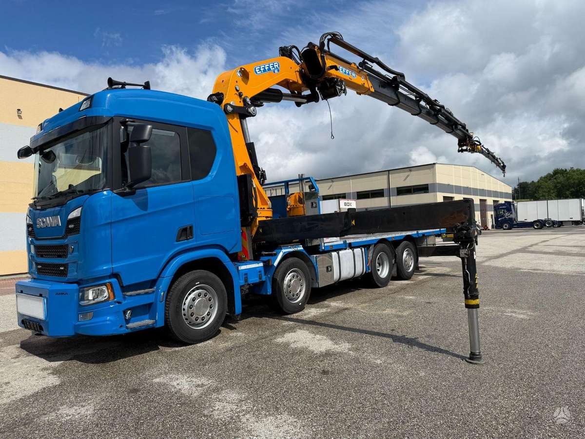Scania R500, crane trucks