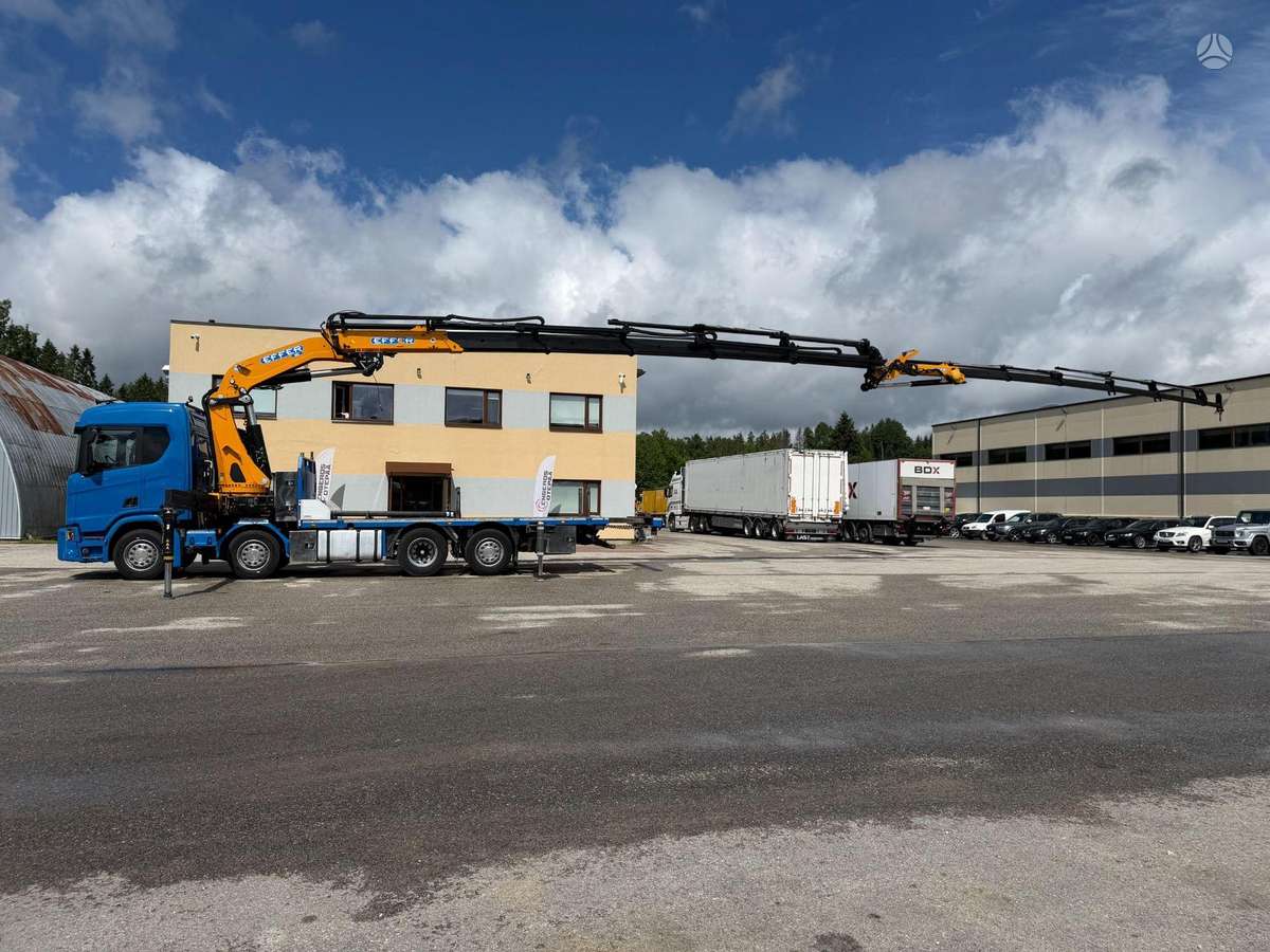 Scania R500, crane trucks