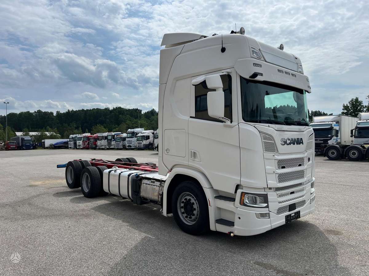 Scania R650, шасси