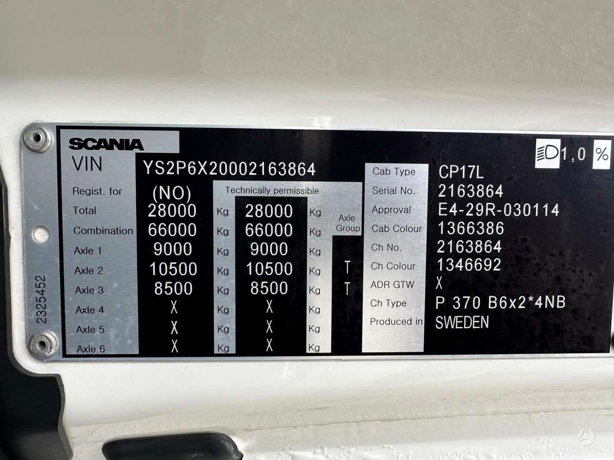 Scania P370, refrigerated trucks