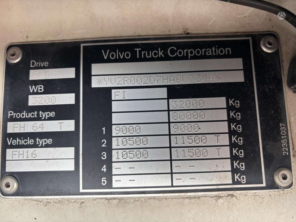 Volvo FH16 650, single sleeper