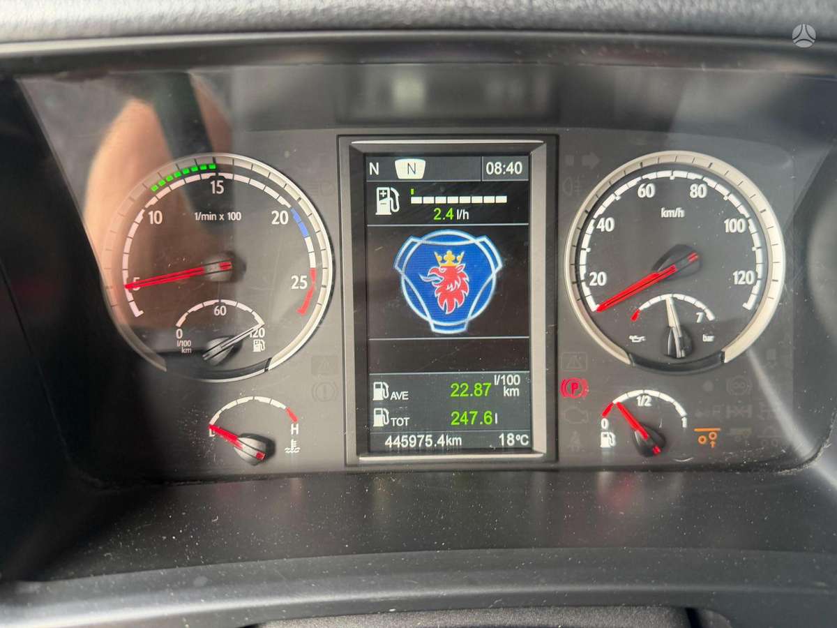 Scania R480, шасси