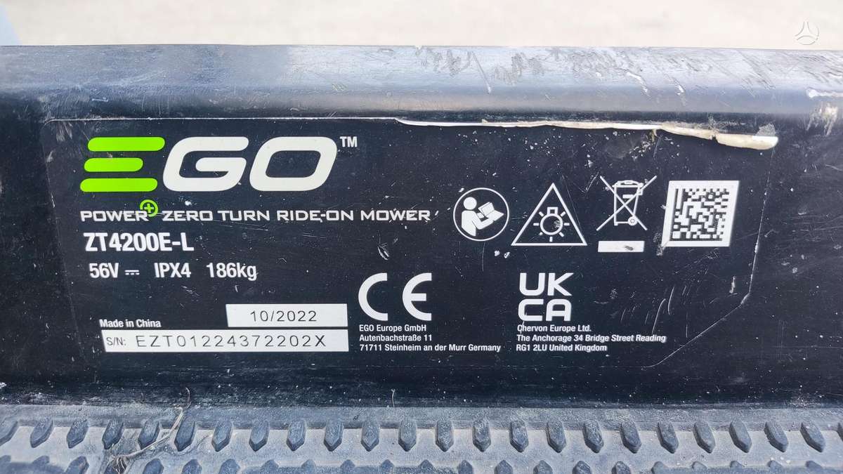 EGO EGO Power, žoliapjovės