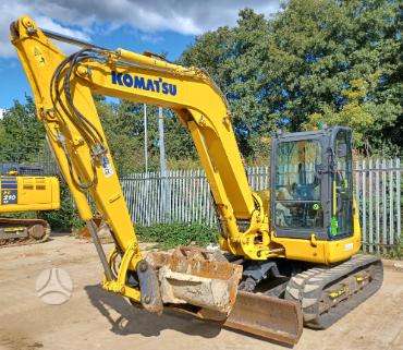Komatsu PC80MR-5EO, mini excavator