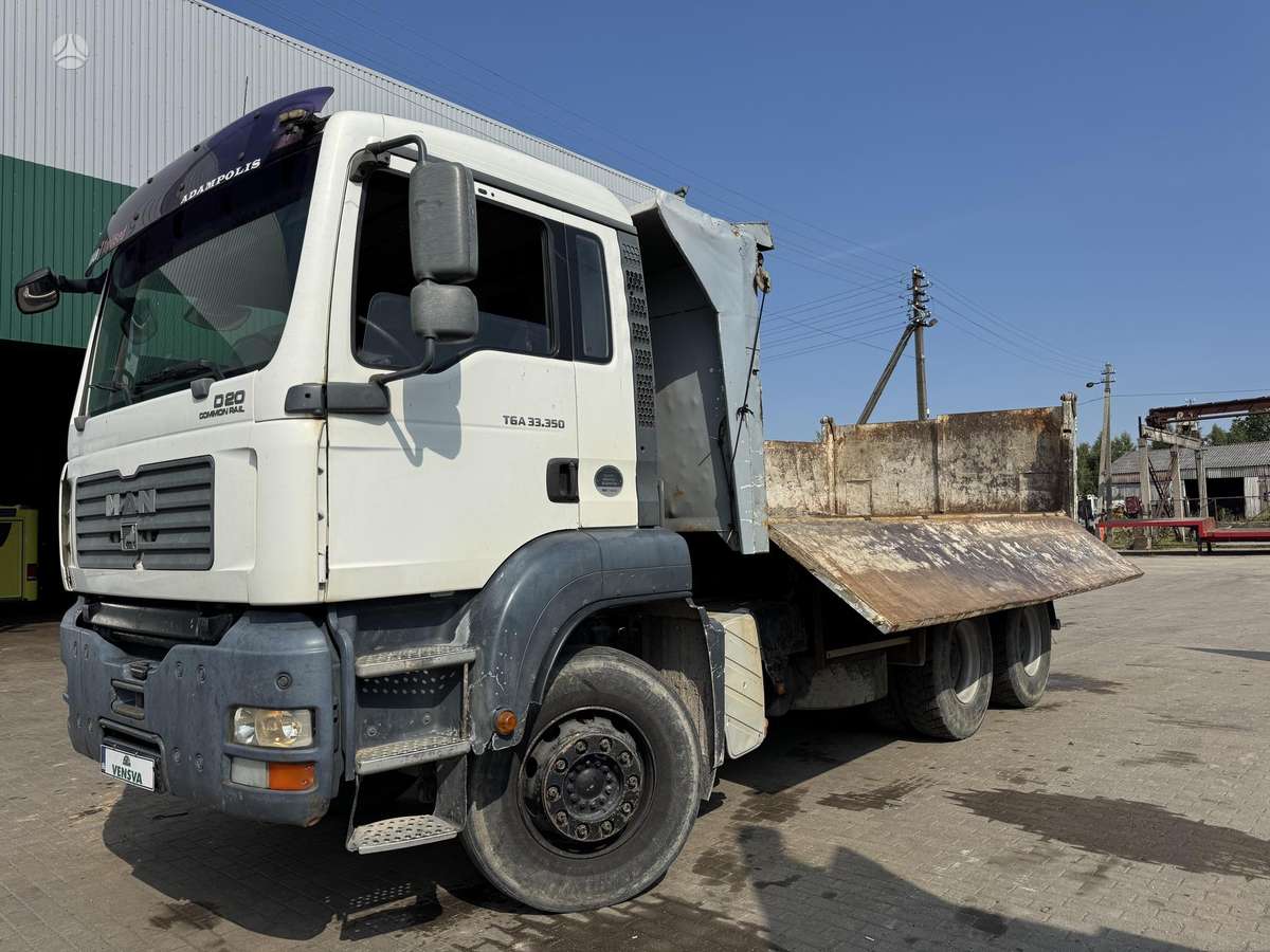 MAN TGA 33.350 6x4, dumpers / tippers