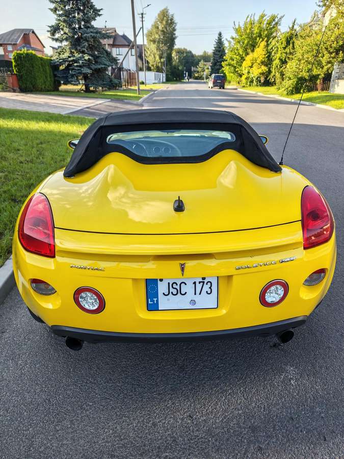 Pontiac Solstice, 2.0 l., Кабриолет