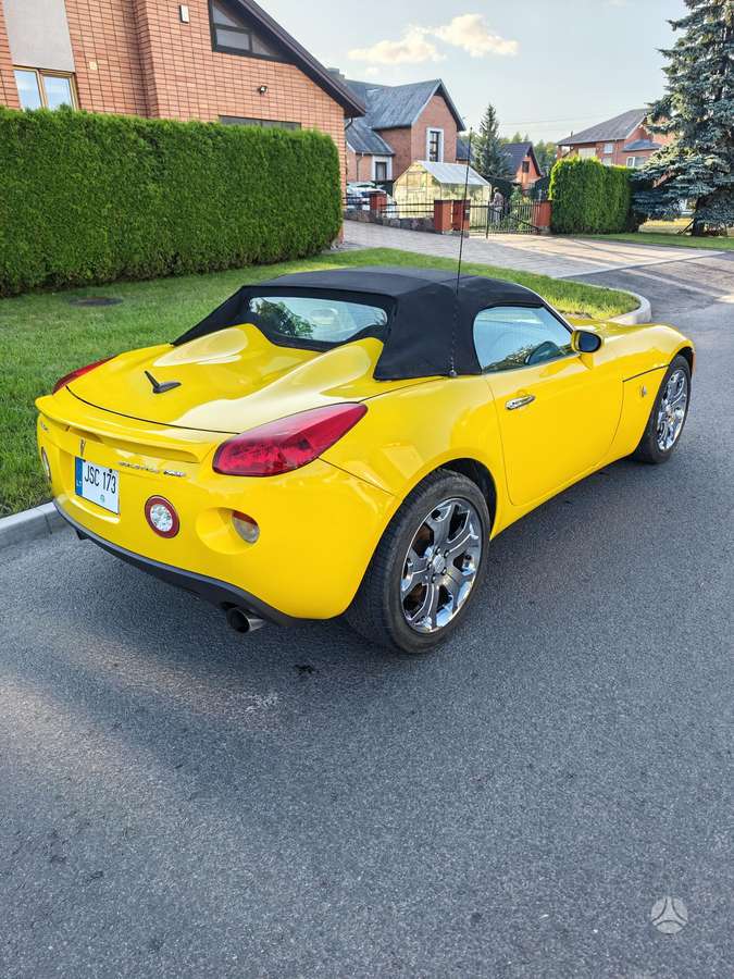 Pontiac Solstice, 2.0 l., Кабриолет