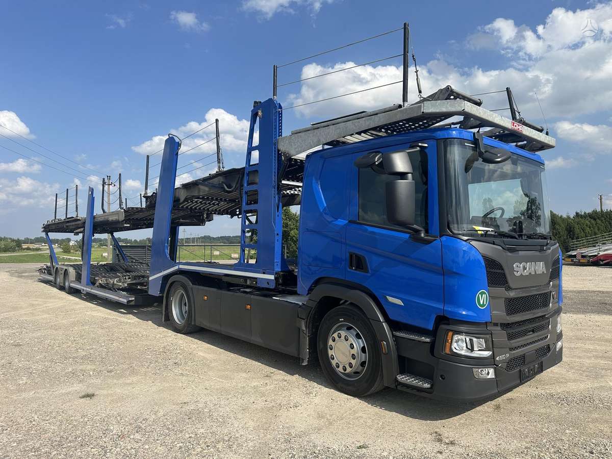 Scania P460, auto transporters