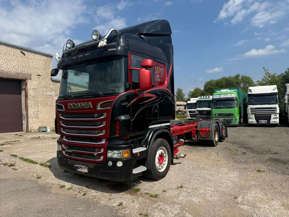 Scania R560, V8, NO RETARDER, шасси