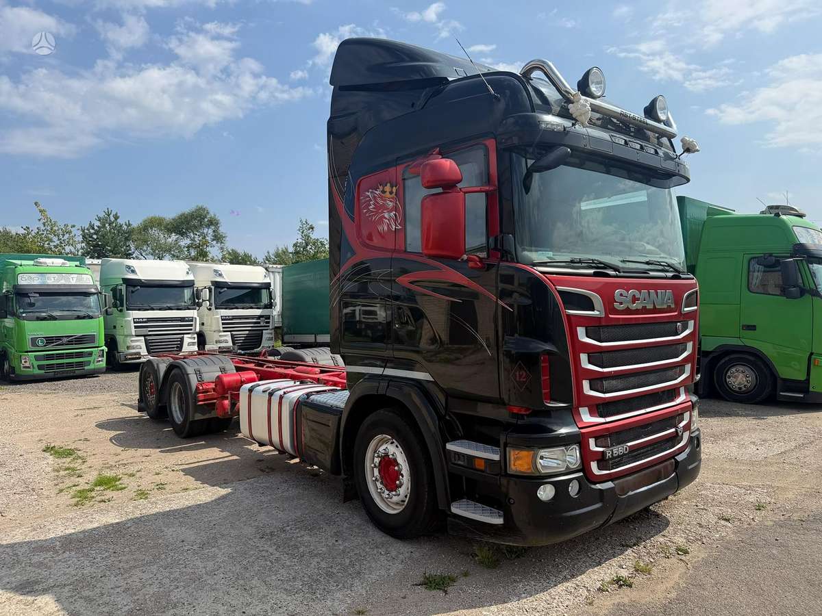 Scania R560, V8, NO RETARDER, шасси