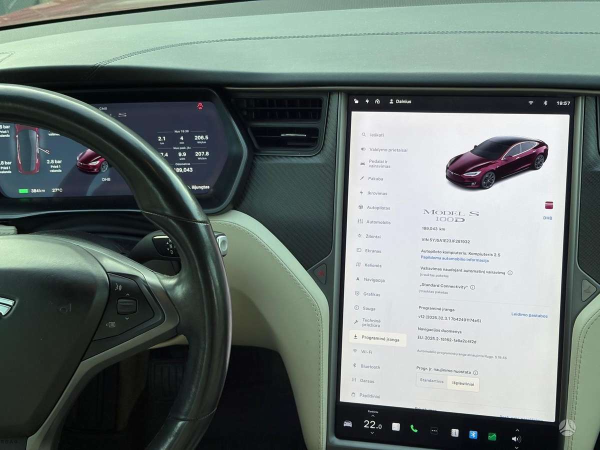 Tesla Model S, 100 kWh, hatchback