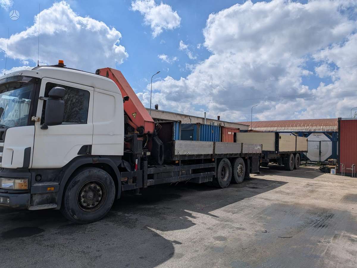 Scania P94, crane trucks