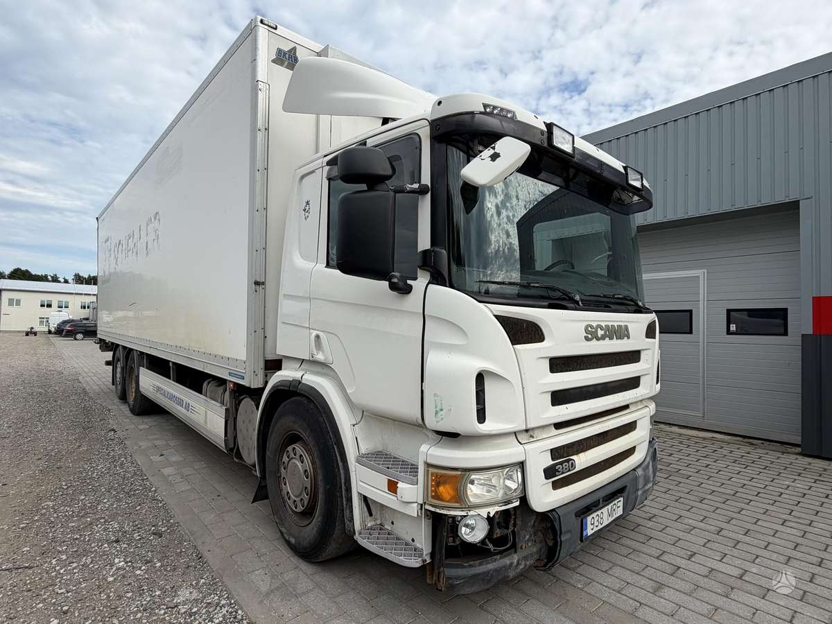 Scania P380, isothermal trucks