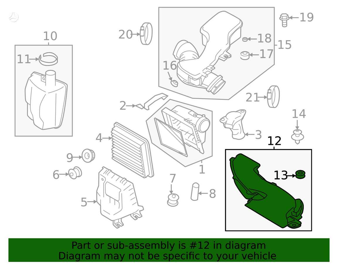 Subaru Forester body parts