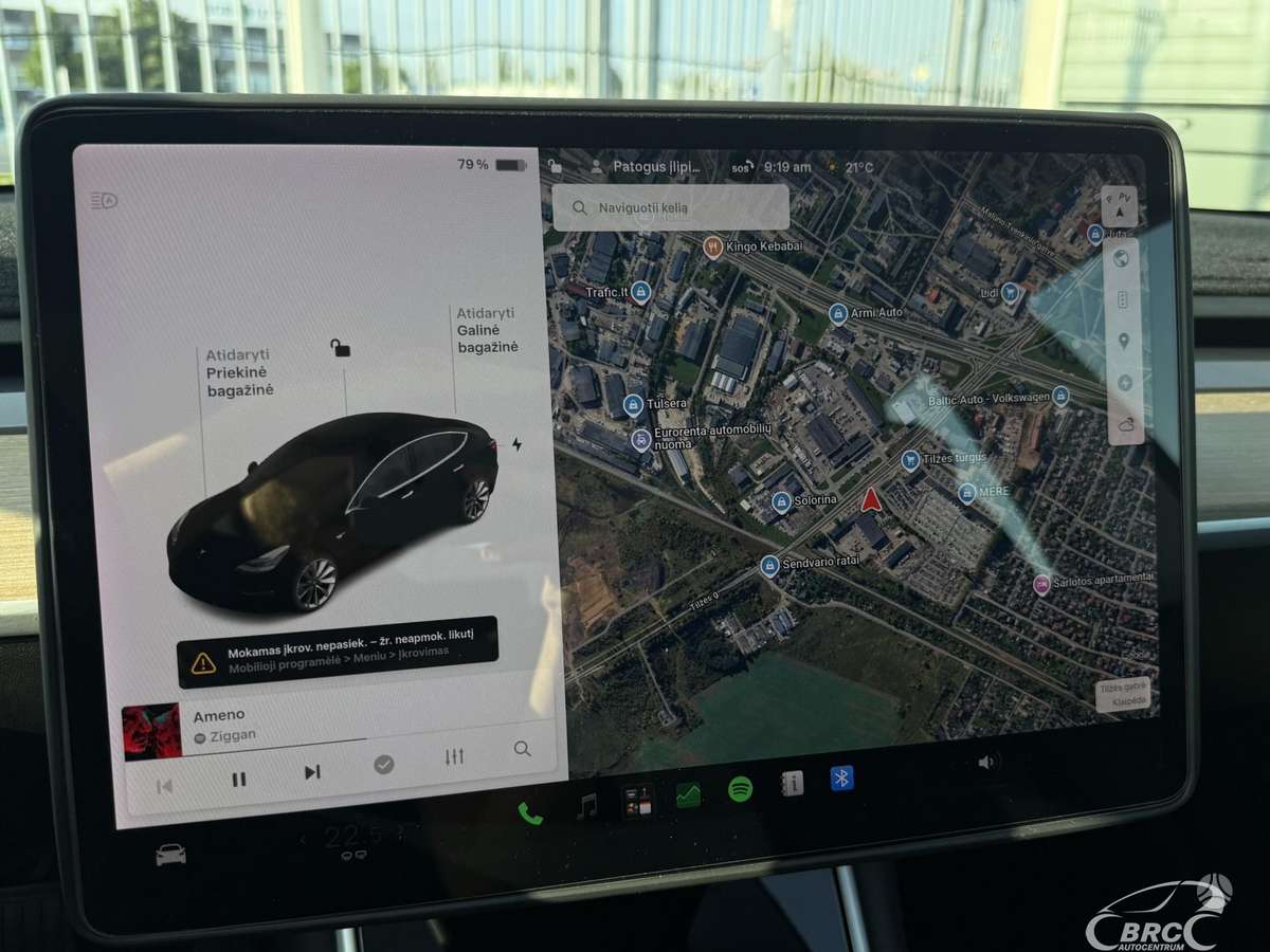 Tesla Model 3, 80 кВт·ч, Седан