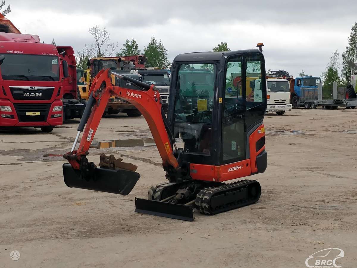 Kubota KX16-4, мини-экскаваторы