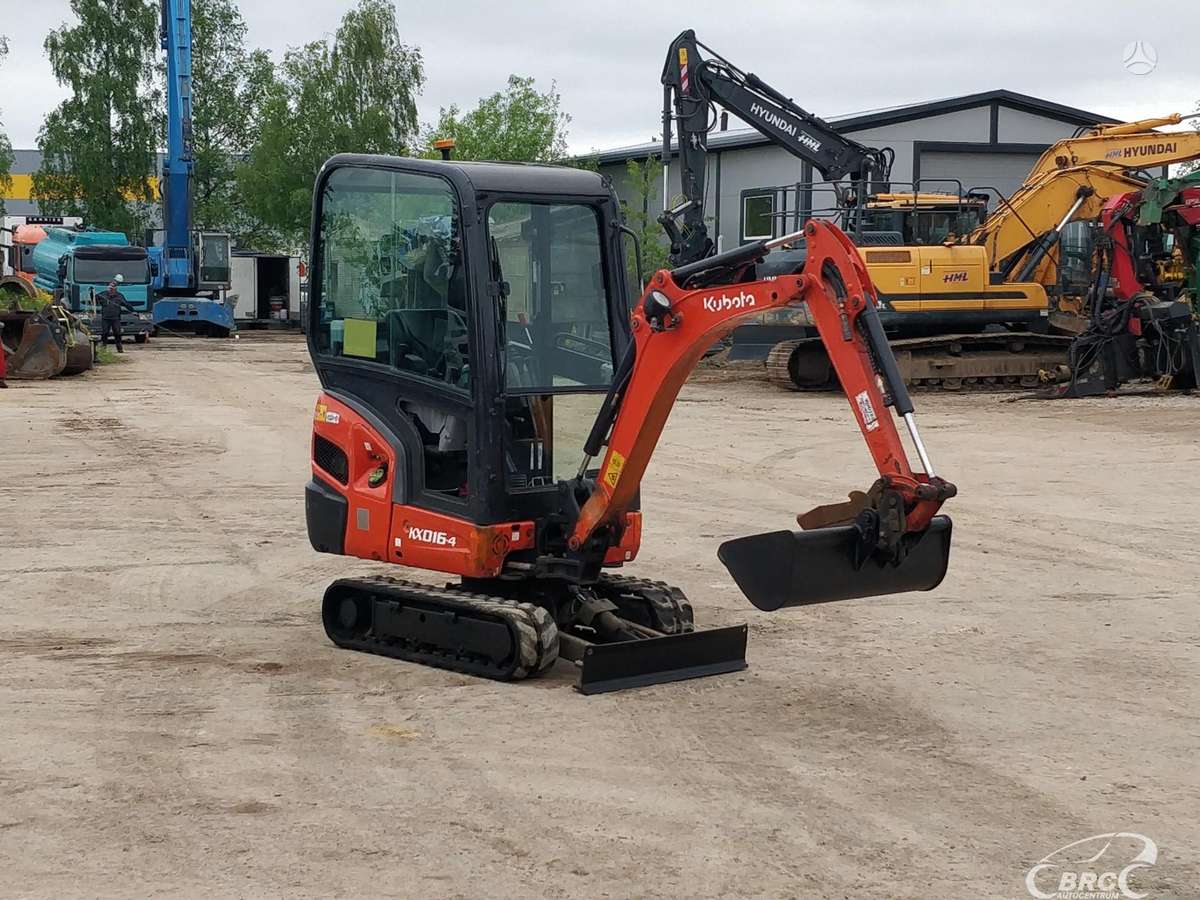 Kubota KX16-4, мини-экскаваторы