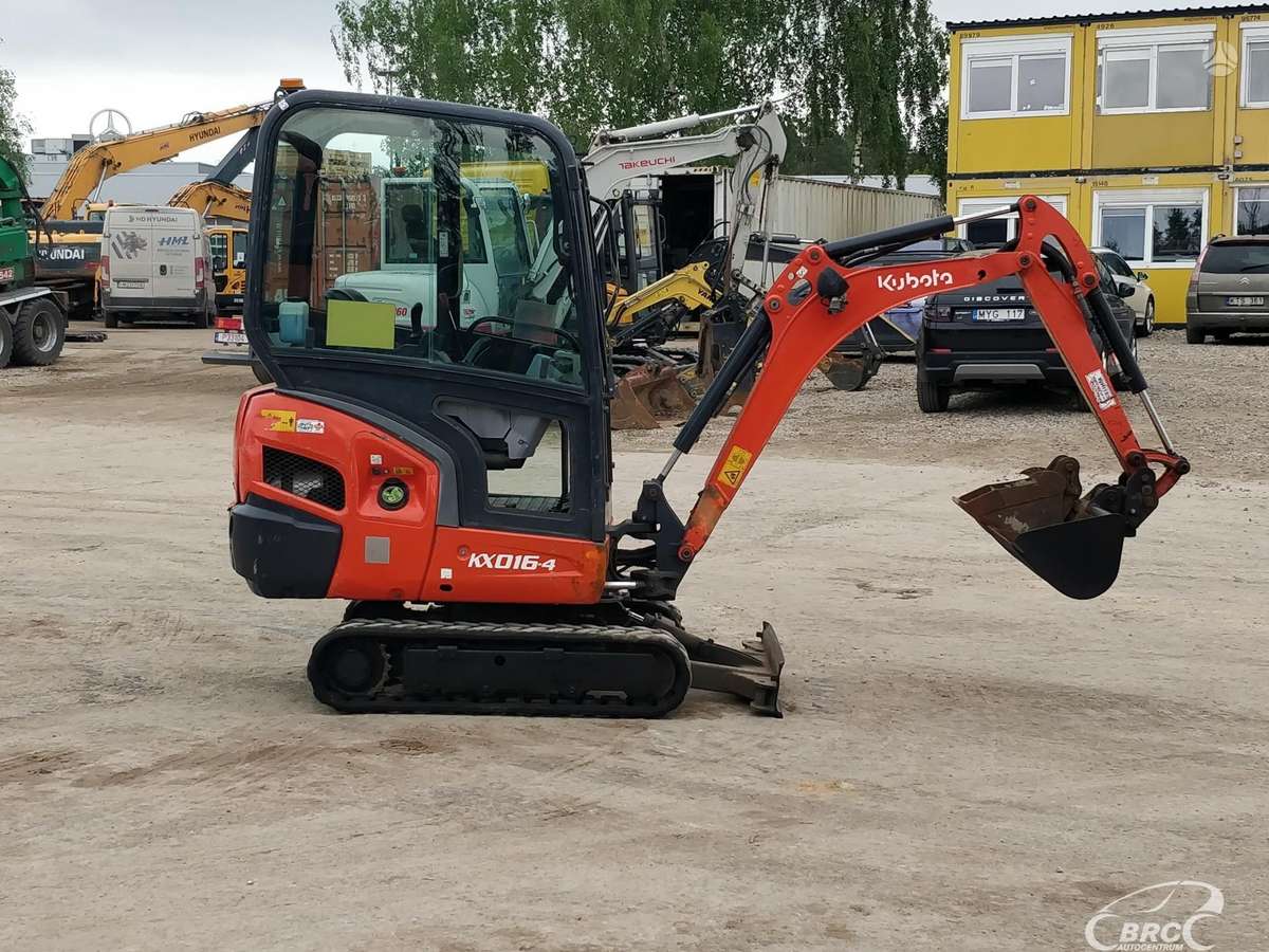 Kubota KX16-4, мини-экскаваторы